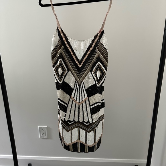 NWT Alice and Olivia beaded dress - Picture 1 of 4
